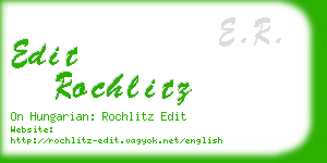 edit rochlitz business card